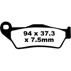 Plaquettes de frein TT Sport Carbon Fusion