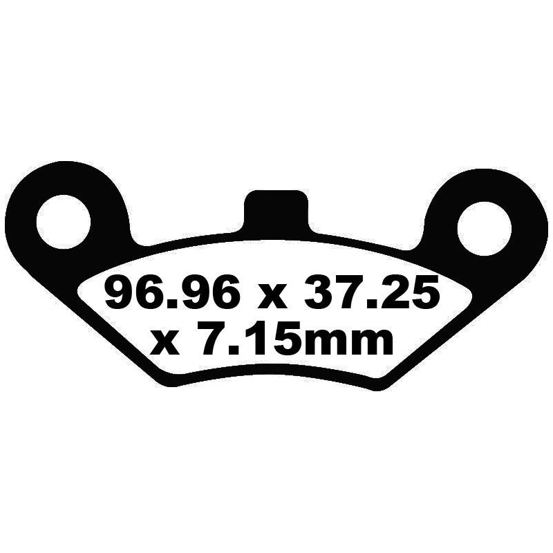 Plaquettes de frein TT Sport Carbon Fusion