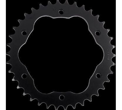 Couronne arrière en acier