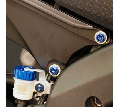 Bouchon de réservoir de liquide de frein avant en aluminium