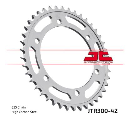 Couronne arrière trempée par induction, finition zinc noir