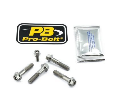 Kit vis de serrage levier frein & embrayage titane