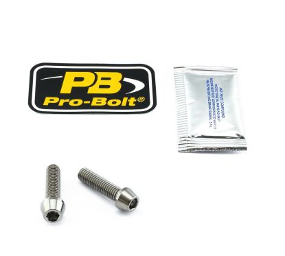 Kit de boulons de montage pour guidon/guidon bracelet en titane