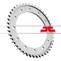 Couronne arrière en acier