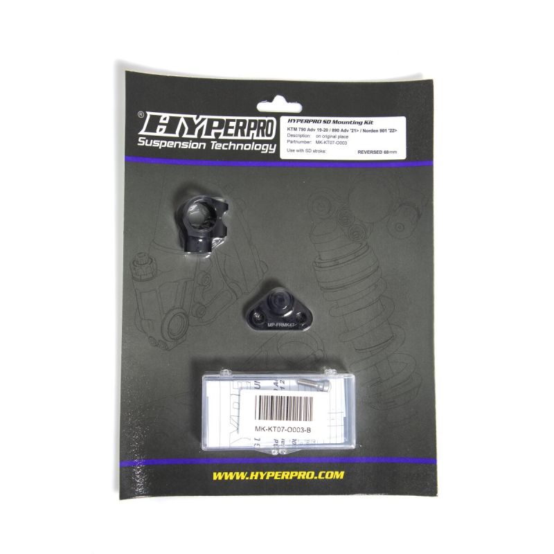 Kit de montage amortisseur de direction