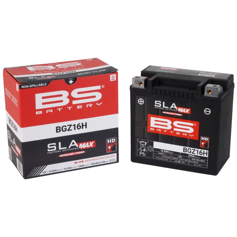 Batterie AGM SLA MAX Factory-Activated sans entretien