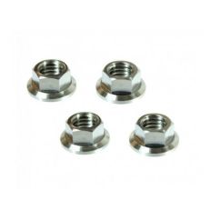 TITANIUM NUTS M8 PACK OF 4