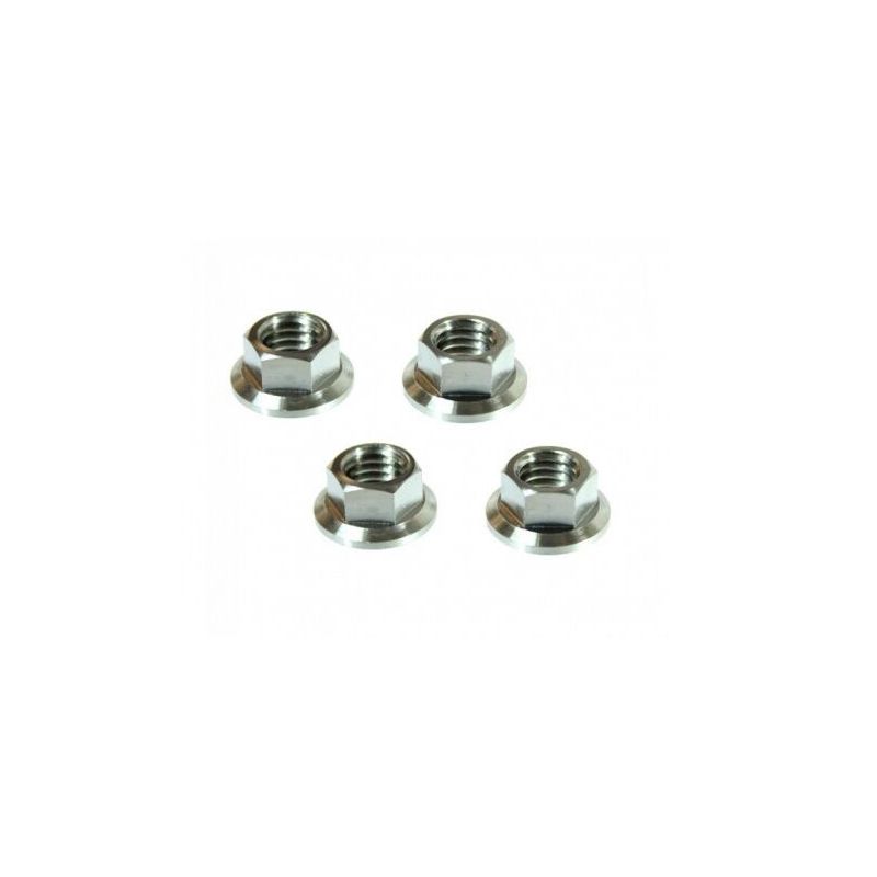 TITANIUM NUTS M8 PACK OF 4