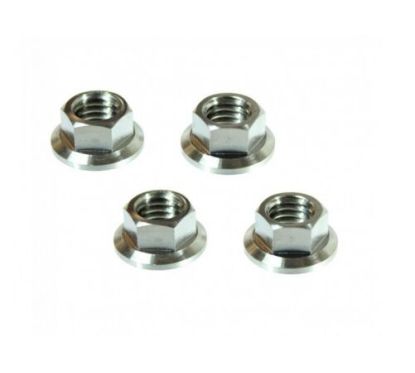 TITANIUM NUTS M8 PACK OF 4
