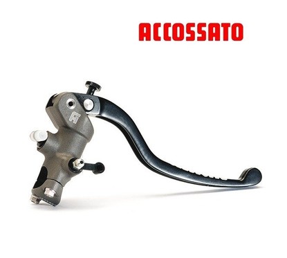 Maître cylindre Frein 19mm ACCOSSATO - Forgé avec levier repliable