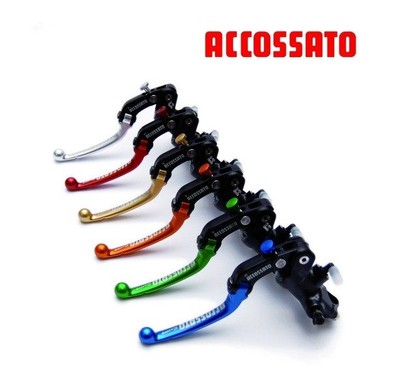 Maître cylindre PRS Frein 16mm ACCOSSATO - Forgé avec levier repliable