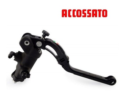 Maître cylindre Frein 19mm ACCOSSATO - Taillé masse avec levier repliable
