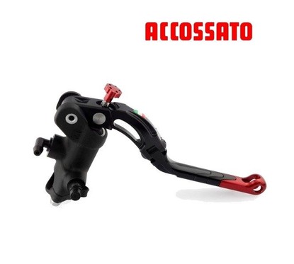 Maître cylindre Frein 19mm ACCOSSATO - Forgé avec levier repliable