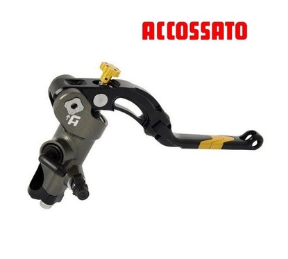Maître cylindre PRS Frein 19mm ACCOSSATO - Forgé avec levier repliable