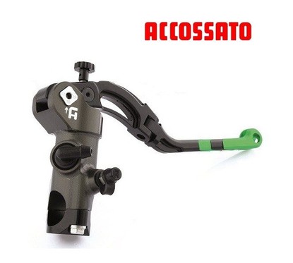 Maître cylindre PRS Frein 19mm ACCOSSATO - CNC avec levier repliable