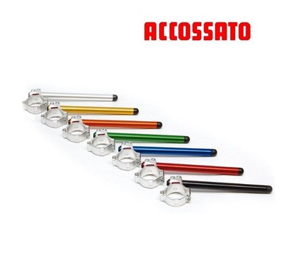 Demi guidon ACCOSSATO Alu Endurance sur charnière 