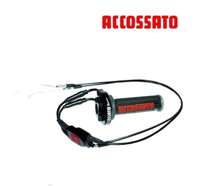 Tirage Rapide Noir ACCOSSATO + 3 Courses de réglage + Cables