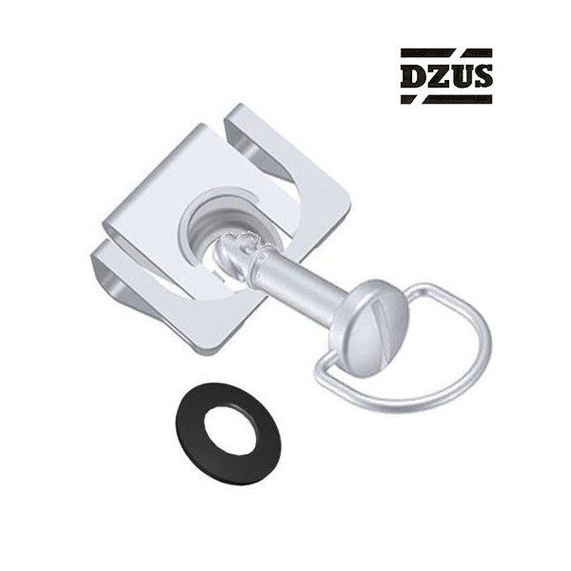 Fixation DZUS Type agrafe à clipser / ressort 6mm