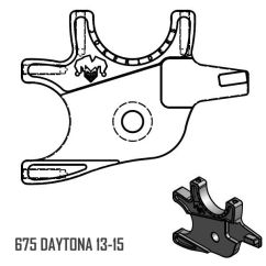 Kit handbrake Double + 296mm NISSIN - 675 ST DAYTONA 13-16
