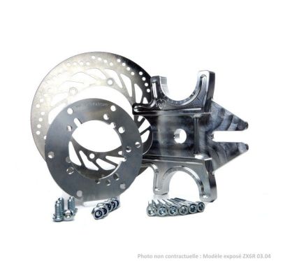 Kit handbrake Triple + 296mm NISSIN - ZX6R 636 98-04 - ZX9R 98.03