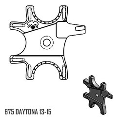 Kit handbrake Triple + 316mm BRAKING - 675 DAYTONA 13-16
