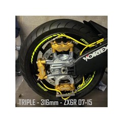 Kit handbrake Triple + 316mm BRAKING - 675 DAYTONA 13-16