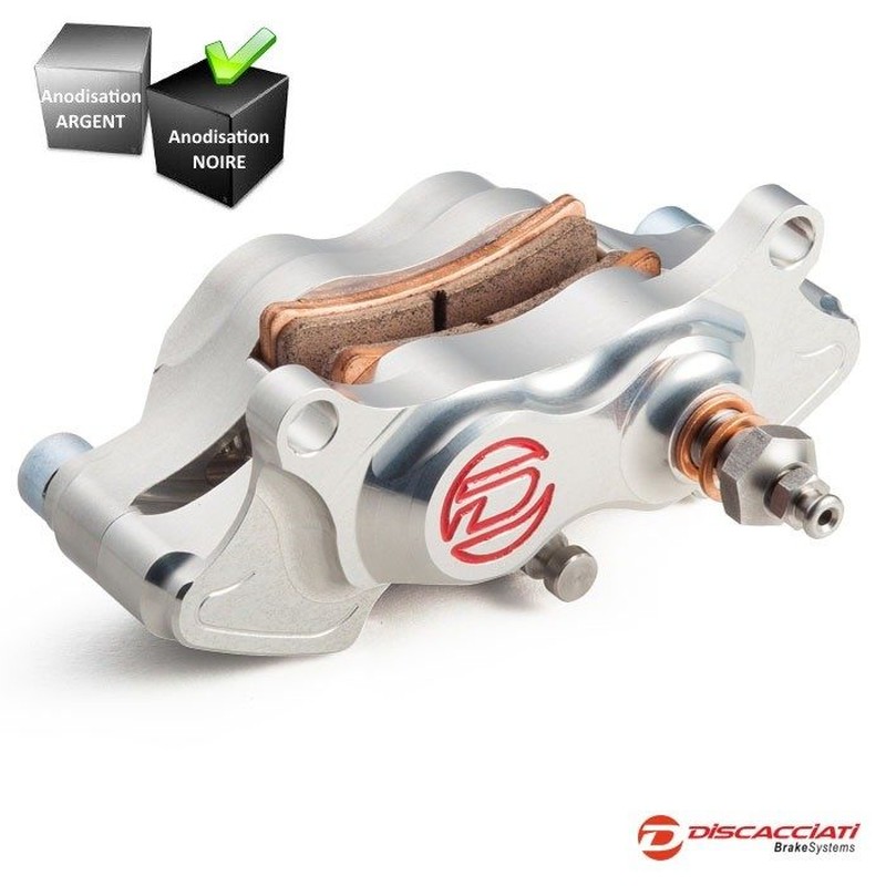 Etrier AR Axial 84mm DISCACCIATI - 4P - CNC - Noir