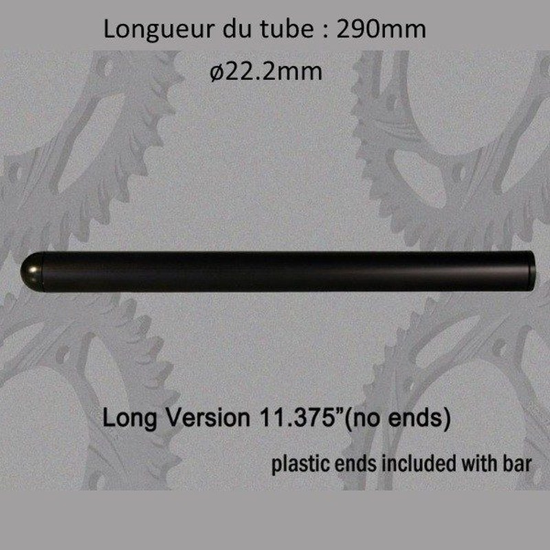 Tube Clip on VORTEX 290mm x 22.2mm Version Longue