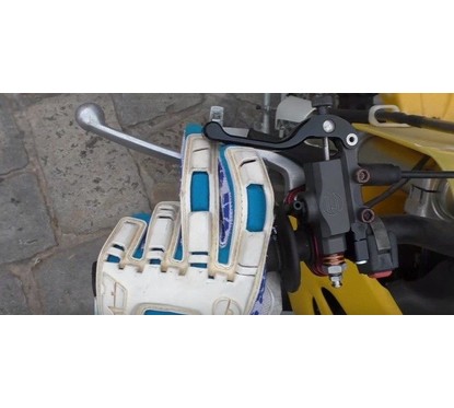 Pack DISCACCIATI Maître Cylindre ø13mm à l'index NOIR + Support au guidon ø22.2mm