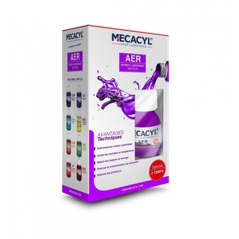 MECACYL *.* AER 100ml - Additif Huile - Hyper lubrifiant Moteur 2T