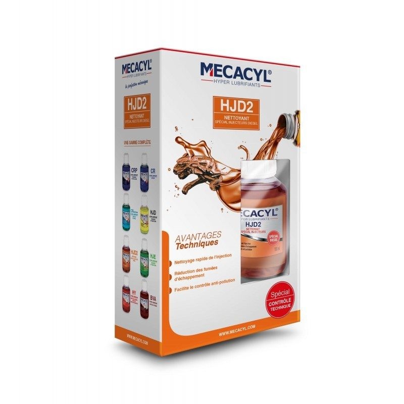 MECACYL *.* HJD2 200ml - Moteur Diesel Fortement Kilométré