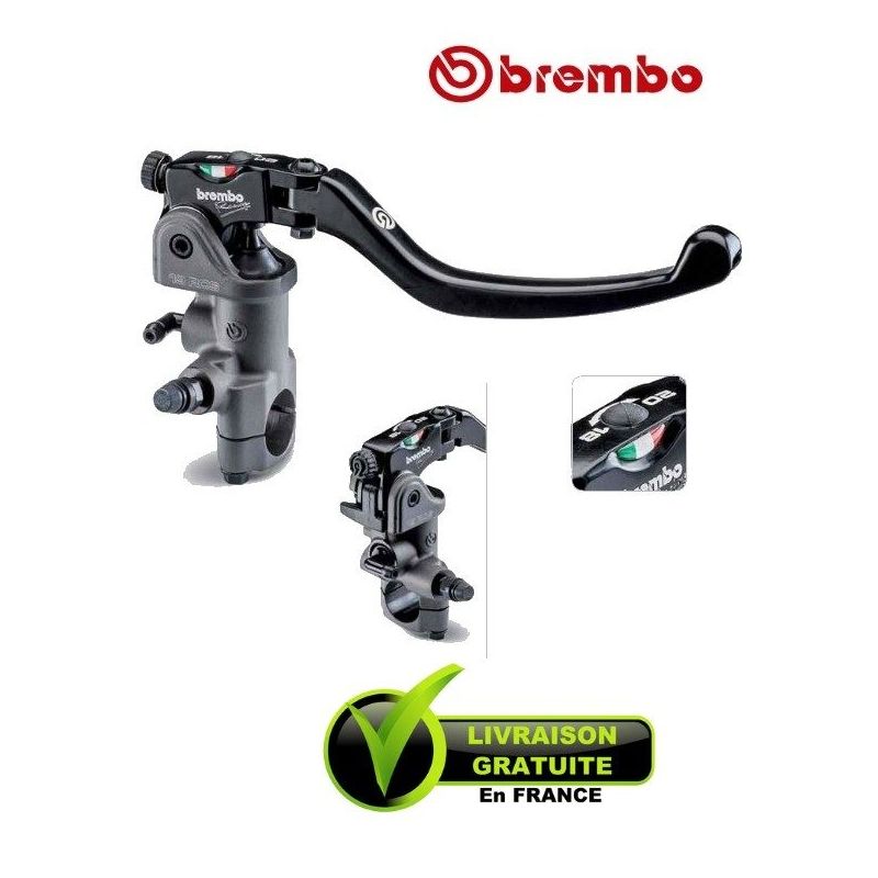 MAITRE-CYLINDRE BREMBO RADIAL PR14 RCS LEVIER LONG REPLIABLE