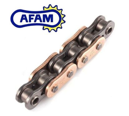 Chaine AFAM 520XSR-G Or - 130 Maillons - Att. Rivet