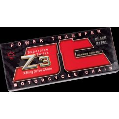 Chaîne de transmission étanche 530 Z3 X-Ring renforcée