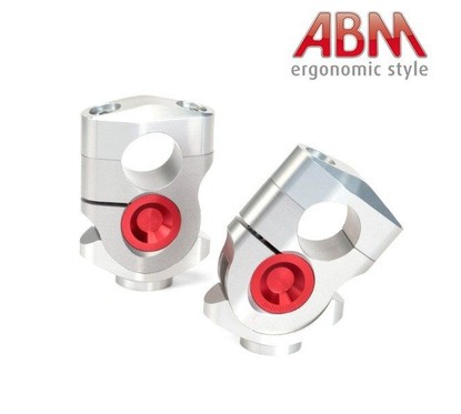 Pontets ABM VarioRiser 1" - ALU - Axe : NOIR