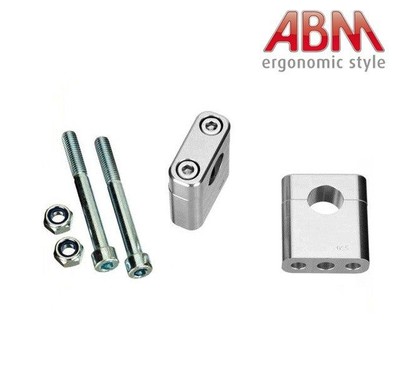 Pontets ABM Standard 22,2mm - Rehausse 40mm -  ALU