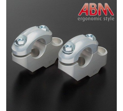 Pontets ABM Comfort 22,2mm - Rehausse 25mm - ALU