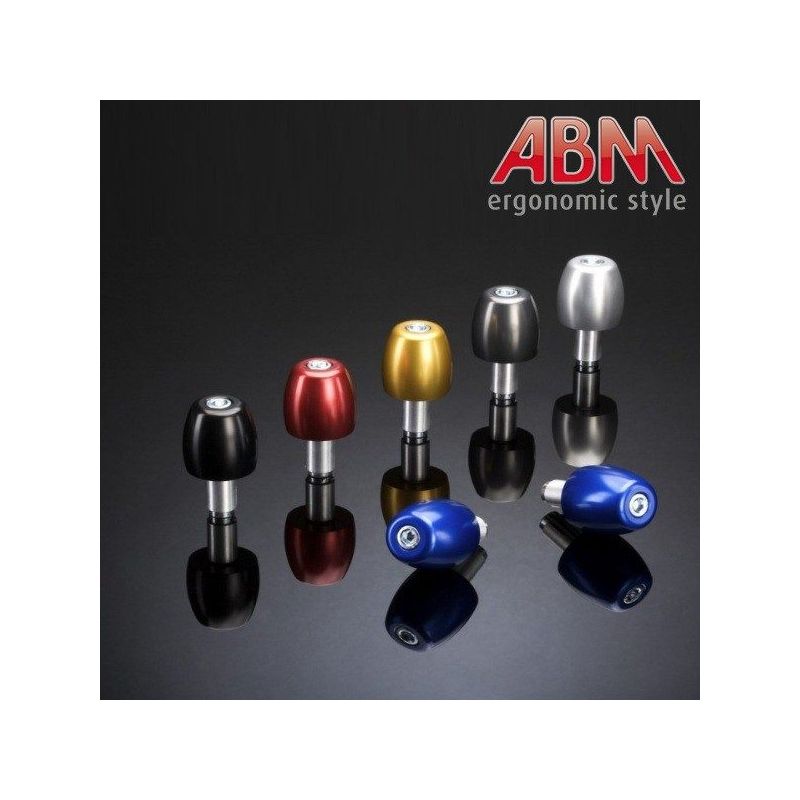 Embout de Guidon ABM - BasicCap - Bleu