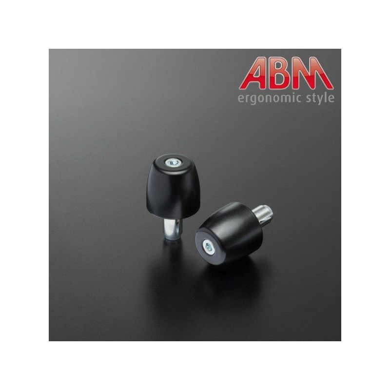 Embout de Guidon ABM - BasicCap Heavy - Noir