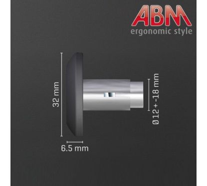 Embout de Guidon ABM - ShortCap - Bleu