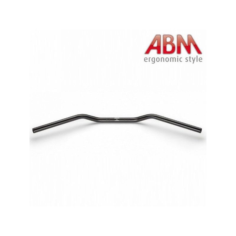 Guidon Superbike ABM  Metal - Noir - 22,2mm