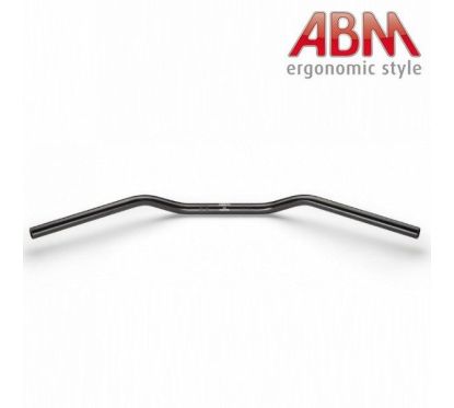 Guidon Superbike ABM  Metal - Noir - 22,2mm