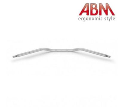 Guidon HeatGrip ABM Metal - Argent - 22,2mm - Pour BMW