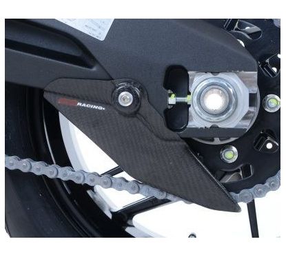 Protege Couronne - Dents de requin en ALU ORANGE - KTM RC 125/200/390 14-17