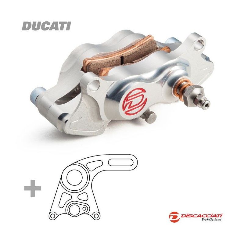 Kit Etrier + Platine Arriere - DUCATI 999 Tous modeles