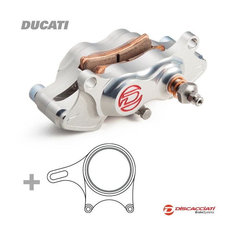 Kit Etrier + Platine Arriere - DUCATI 848 Tous modeles