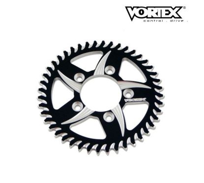 Couronne VORTEX - YAMAHA FZ07 15-16 - Noir (ref:435CZK)