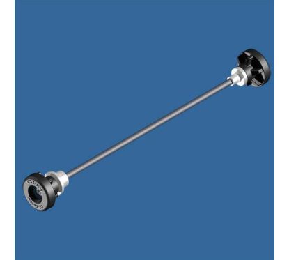 Kit protection axe de roue avant GB RACING - TRIUMPH 675 DAYTONA 2009