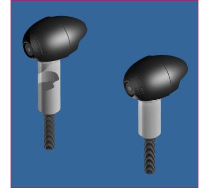 Kit tampon protection street GB RACING - YAMAHA YZF600 R6 2010