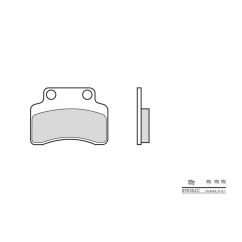 Plaquettes de frein BREMBO - 07018CC - Carbone céramique avant